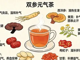 双参元气茶调理入睡困难?这3个误区气虚体质脾胃虚弱人群