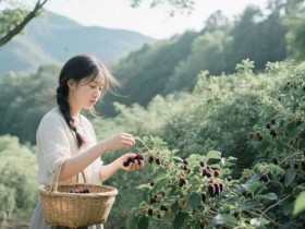 桑葚的功效与作用：桑葚女贞子茶调理卵巢早衰与更年期综合征